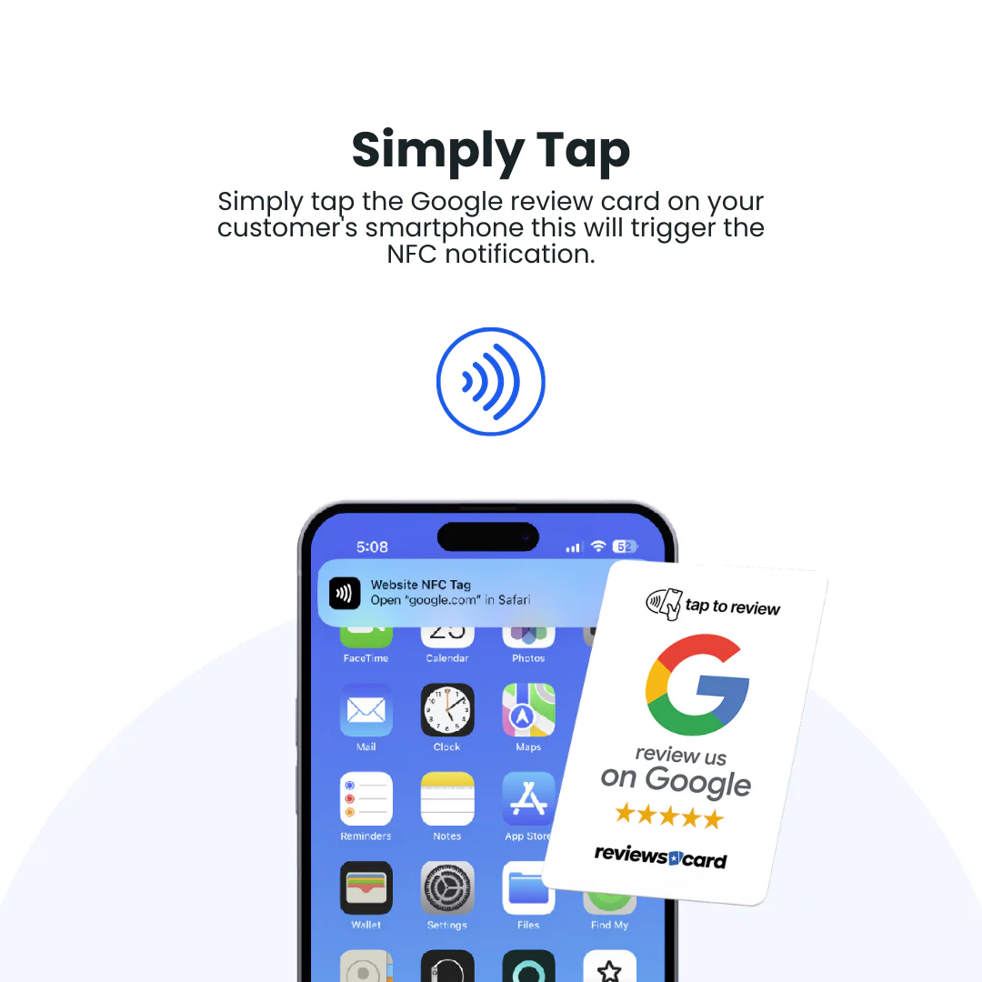 Exemple d’utilisation NFC (tap)